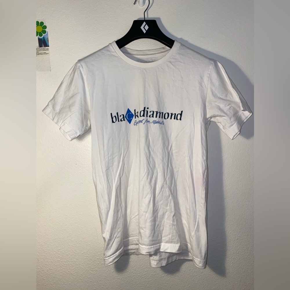 EUC | Black Diamond | Size Medium | White T-shirt